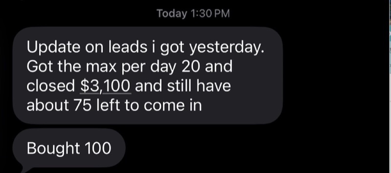 Real G.O.A.T. Leads agent win — leaderboard post, SMS, or policy issued