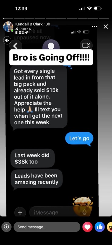 Real G.O.A.T. Leads agent win — leaderboard post, SMS, or policy issued