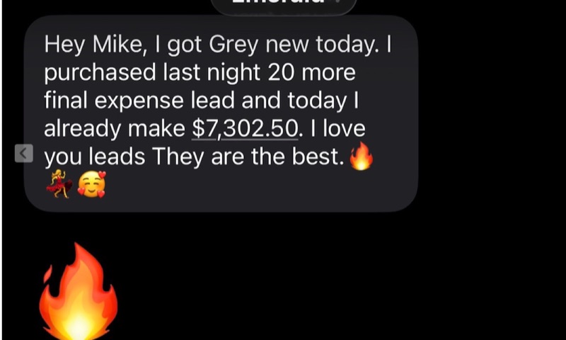 Real G.O.A.T. Leads agent win — leaderboard post, SMS, or policy issued