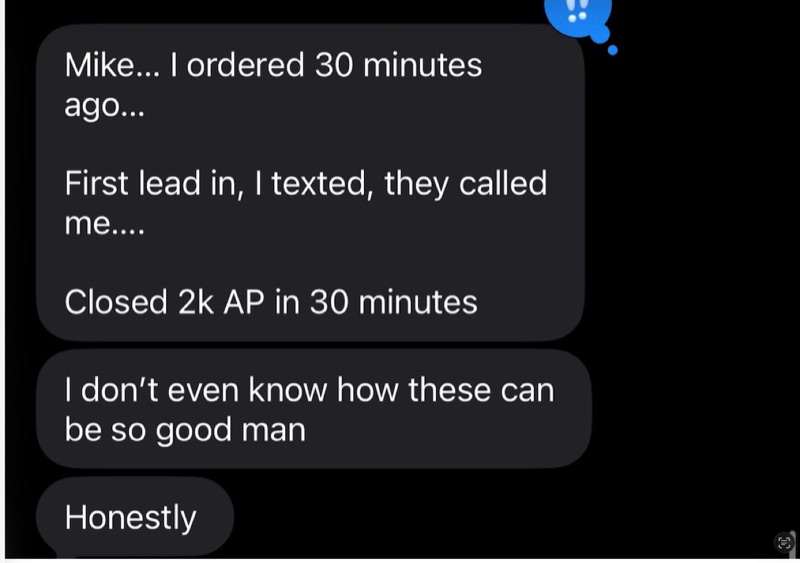 Real G.O.A.T. Leads agent win — leaderboard post, SMS, or policy issued