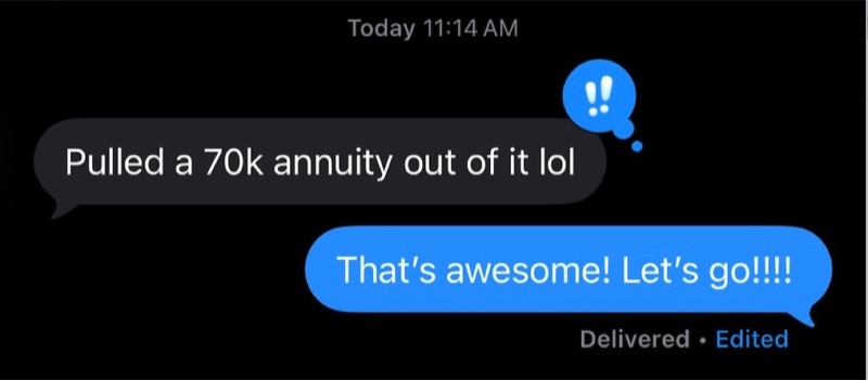 Real G.O.A.T. Leads agent win